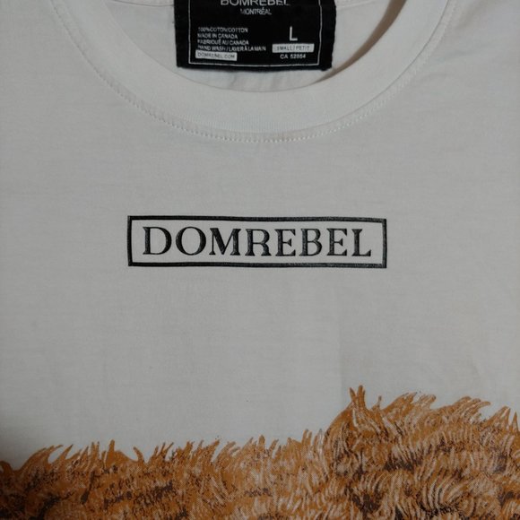 Domrebel white Teddy Bear graphic tshirt Large - Picture 4 of 6